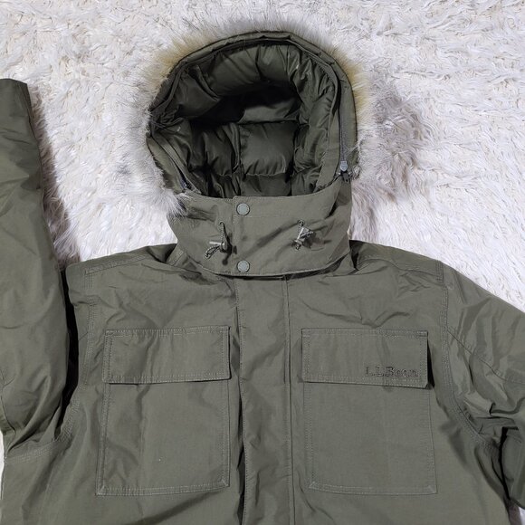 L.L. Bean Men's Baxter State Green Jacket - Size Large - Picture 2 of 16